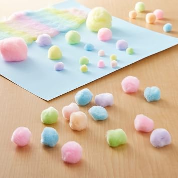 Creatology 1 Pastel Pom Poms, 12 Packs: 80 ct. (960 Total)