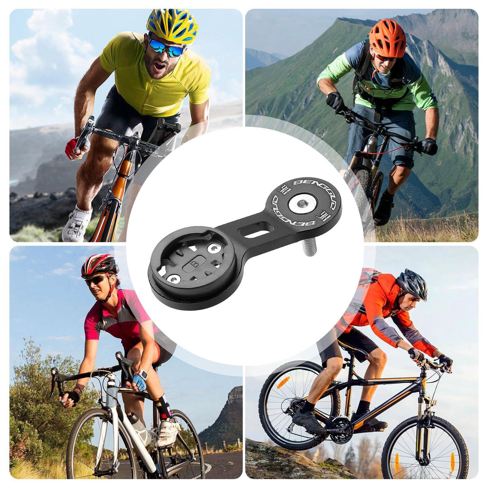 Mtb Strada Bici Da Corsa Numero Di Targa Supporto Del Supporto Pieghevole Biciclette Torcia Elettrica Del Computer Cronometro Piatto Di Staffa Di Supporto Del Supporto Di Carta - Foto 3