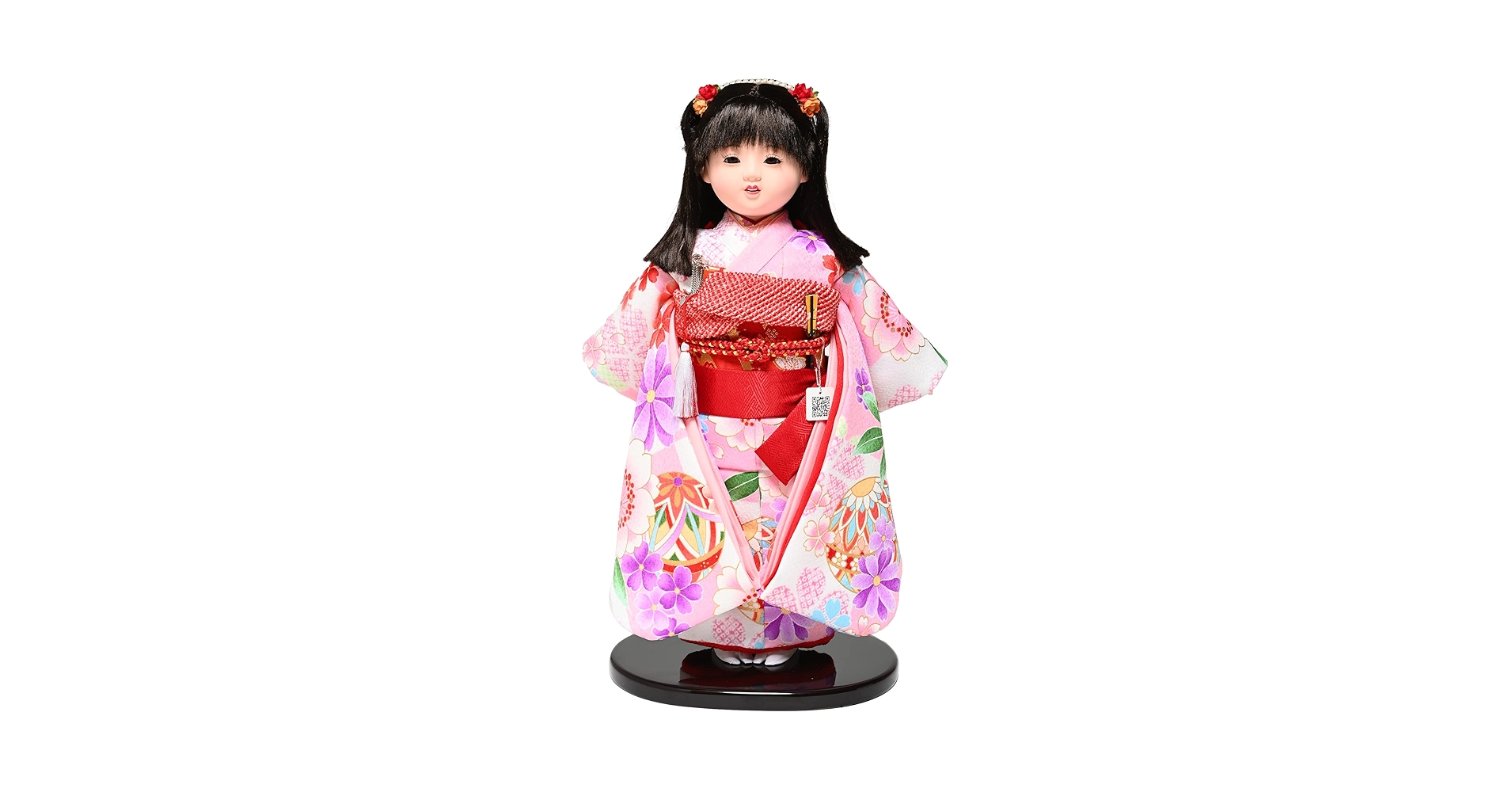 【美品 最終値下げ】 市松人形 愛ちゃん ピンク着物 ガラスケース付き Amazon | 【市松人形】【愛ちゃん】12号市松人形:京友禅衣裳
