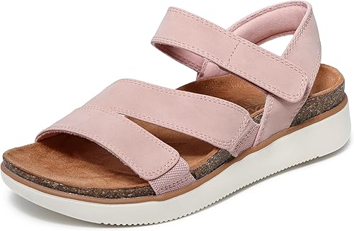 Skechers Sandales Lifted Comfort pour femme, Blush, 41 EU