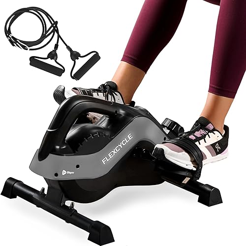 Lifepro Under Desk Elliptical Machine & Mini Bike – Quiet Desk Bike Pedal Exerciser for Seniors – Compact Under-Desk Bike & Foot Cycle Peddler – Portable Exercise Equipment for Home Office