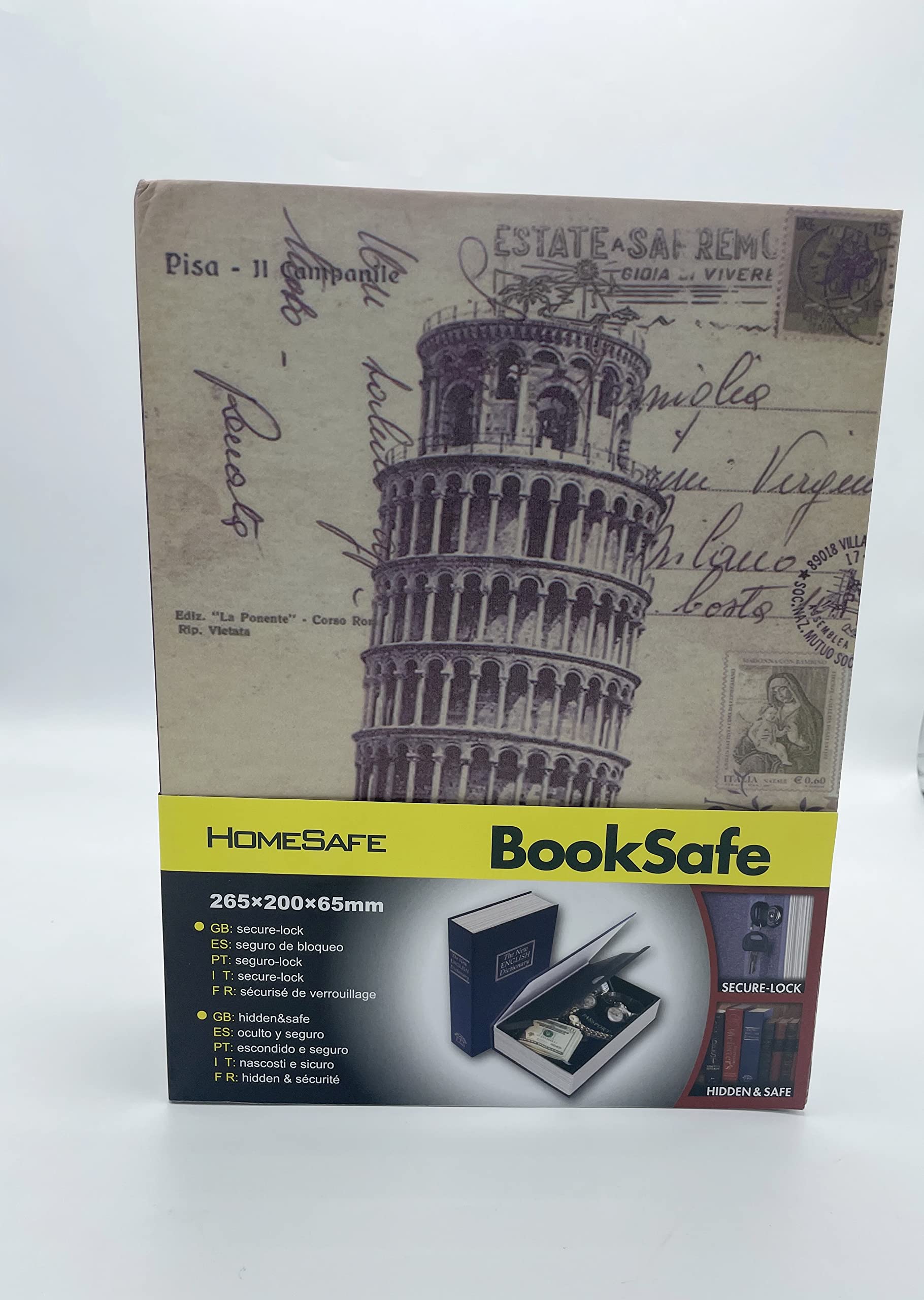 GOLD LEAF Metal Book Style locker for Home Office Security Storage for Keeping valuables(Multicolour)