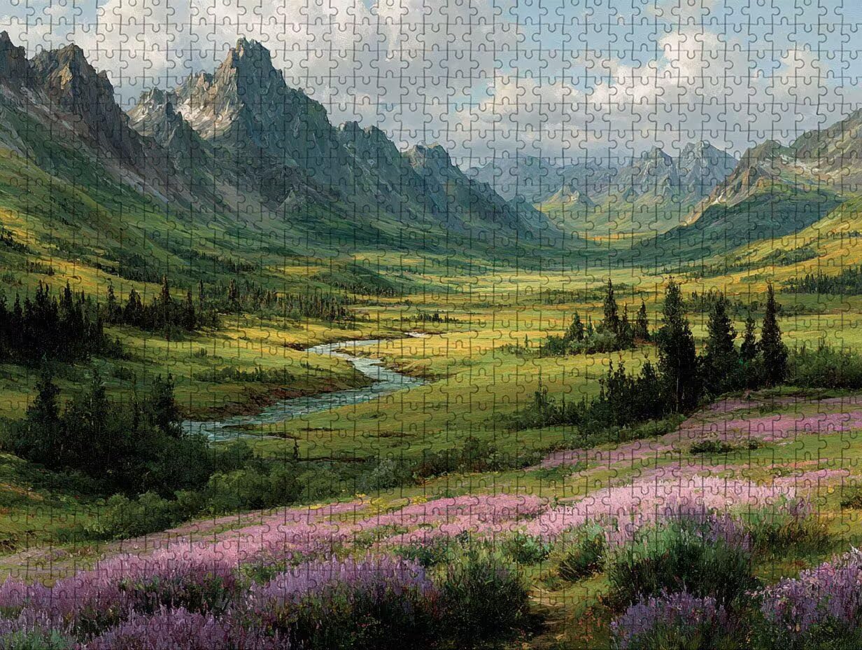 Voir Puzzle 3000 pièces Adultes, Puzzle Bois 122x81cm, Adultes Jeu éducatif Défi énigme avec Une Boîte d'emballage Exquise, Jeu Relaxant Détente Collection, Cadeau Fille, Decoration, (Planter) 2-8406