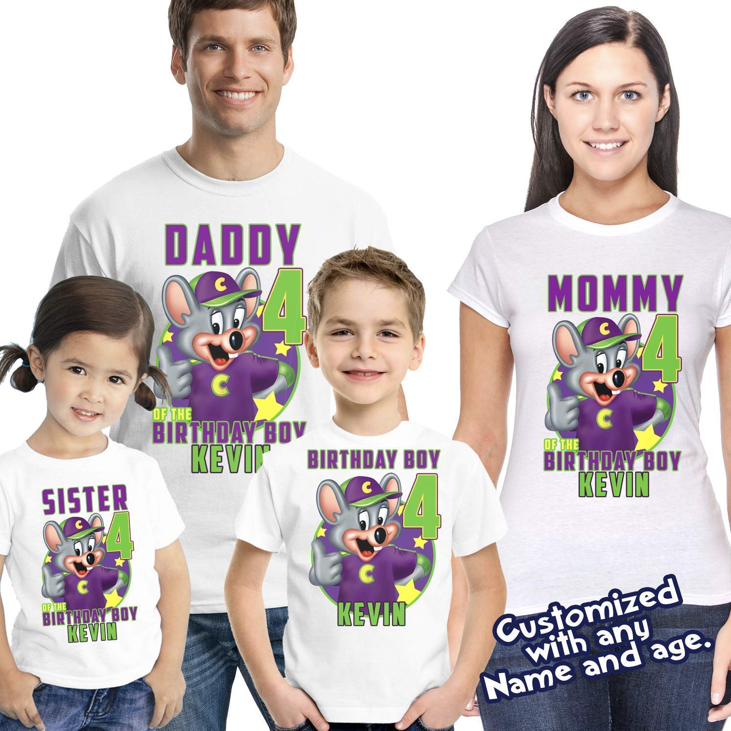 CHUCK E CHEESE GIRL OR BOY Birthday 