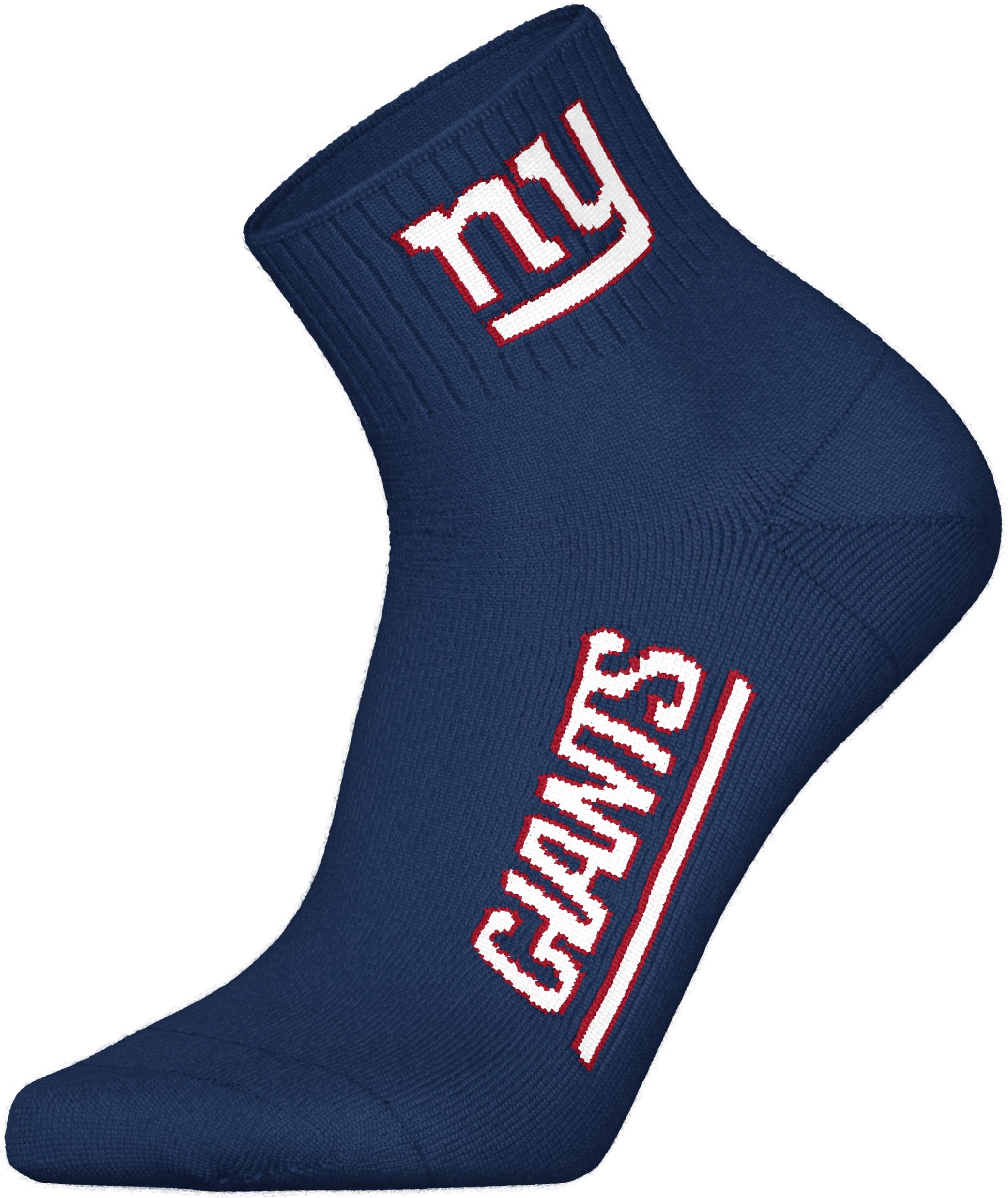 NFL Ny Giants 3pk Quarter Socks Calzini sportivi Unisex Adulto