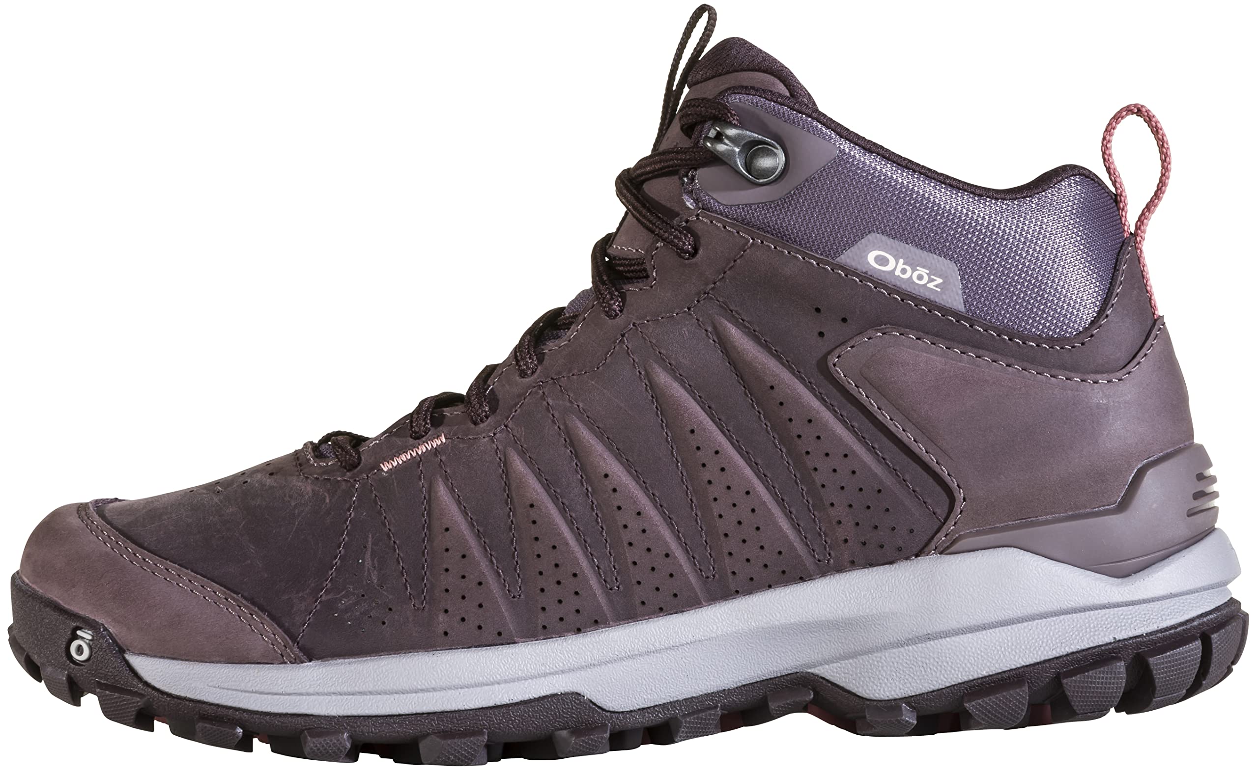 Oboz Sypes Mid Leather B-Dry Hiking Shoe - Women's Peppercorn 9 Wide