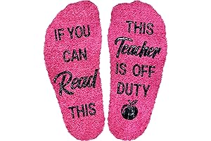Teacher Off Duty Socks: The Perfect Gift for Hardworking Educators