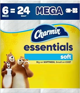 Charmin Soft Essentials Mega Rolls Toilet Paper