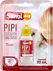 Sanol Dog Educador Sanitário Para Cães Pipi 20 Ml Branco