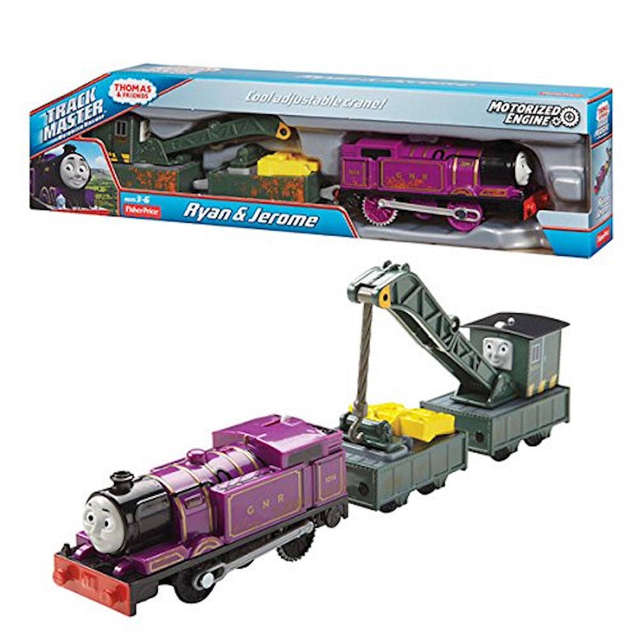 Amazon.co.jp: TRACK MASTER きかんしゃトーマス ライアン&ジェローム 