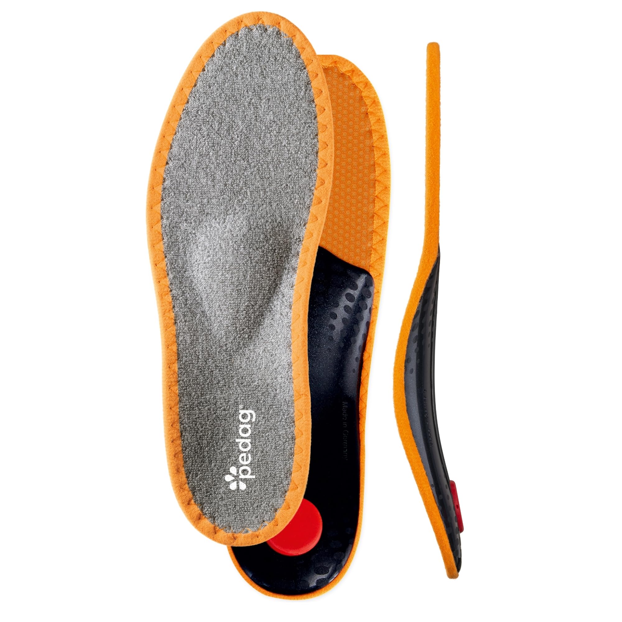 pedag Sneaker Magic Step Einlegesohle mit Memory Schaum – super Laufgefühl | polstert deinen Fuß individuell | Fußbett gibt Fuß, Knöchel & Kniegelenken Halt | Frottee nimmt Fußfeuchte auf