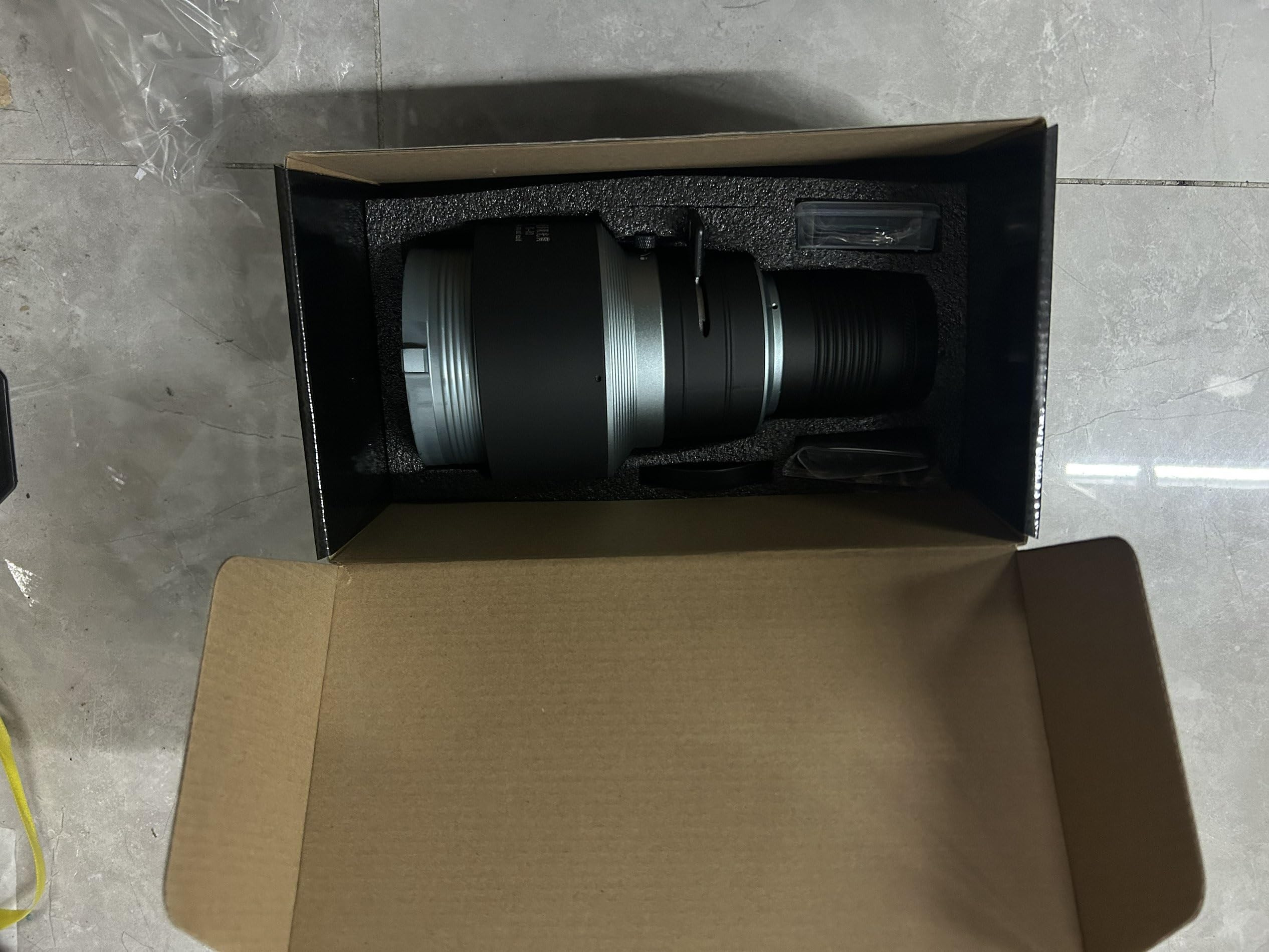Bowens Mount Spotlight, konisches optisches Snoot-Set, Fotostudio-Beleuchtung, Projektor-Zubehör mit 20 Gobos und 5 Farbfiltern für Aputure Amaran 100DS/XS 200XS/DS 300C/DII/X 60D/XS Godox SL60 AD600
