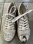 DOGO Personalized Sunflower Sneakers - Vegan, Handmade Fashion Shoes Size 10 - View #9