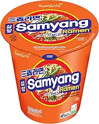 Lamen Cup Samyang - Sabor Carne com Vegetais * Picante * Importado da Corea