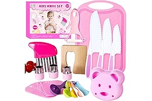 19-Piece Montessori-Inspired Kitchen Tool Set: Empowering Kids with Culinary Skills
