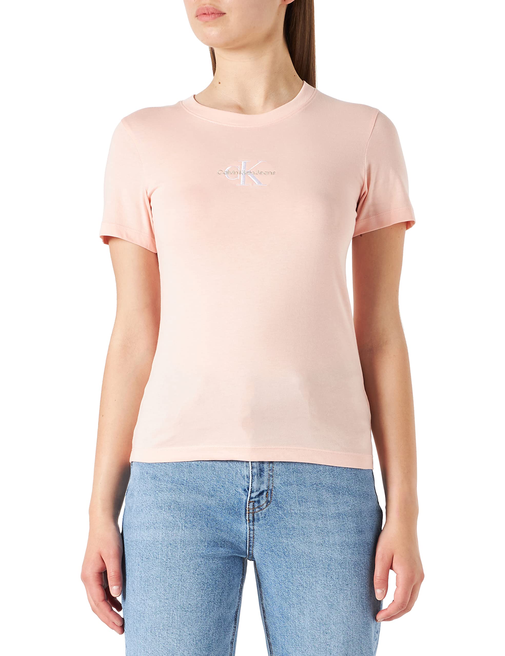 Women's Monogram Logo Slim Fit Tee T-Shirt