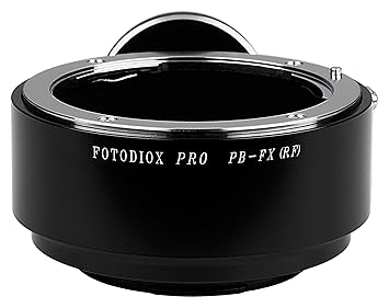 Fotodiox Pro Lens Mount Adapter Praktica B (PB) Lens to Fujifilm X Camera Body, Black (PB-FujiX-Pro)