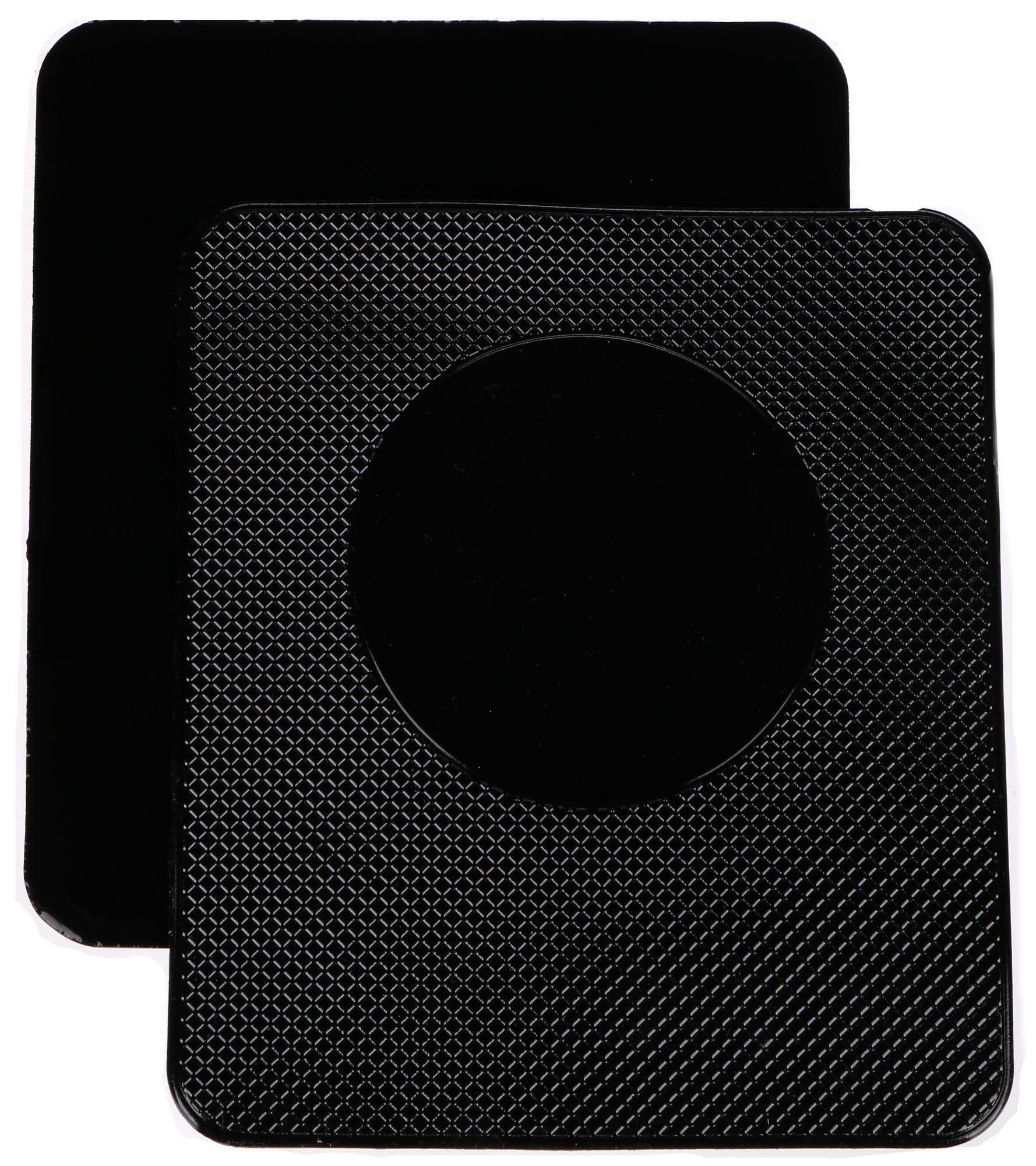 CAR MAT SET zestaw mat antypoślizgowych na deskę rozdzielczą, 14 x 16 cm, 2 szt. | mata wewnętrzna do przechowywania telefonu komórkowego, kluczy, okularów przeciwsłonecznych, monet