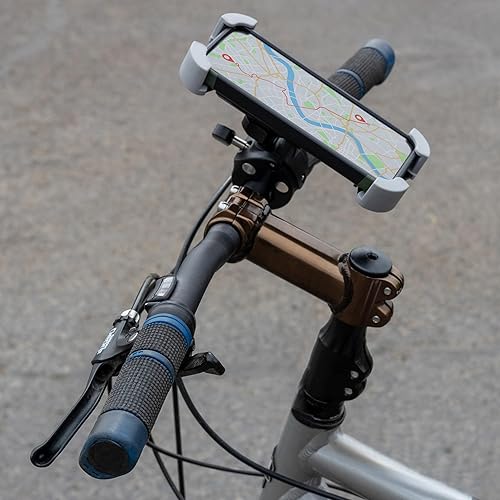 Miniatura 6 de ProActive Sports Soporte universal para teléfono con rotación de 360 grados para carritos de golf, carritos de equitación de golf, bicicleta,