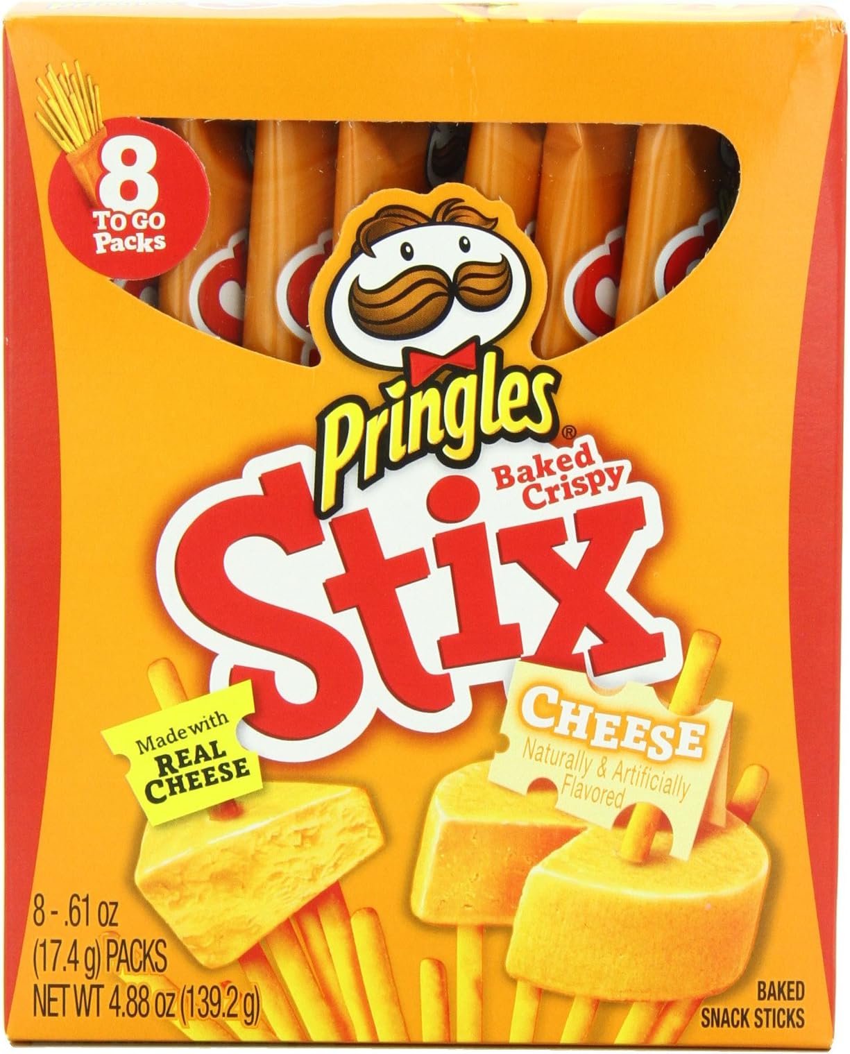 Pringles Cheese Stix, 4.91 Ounce