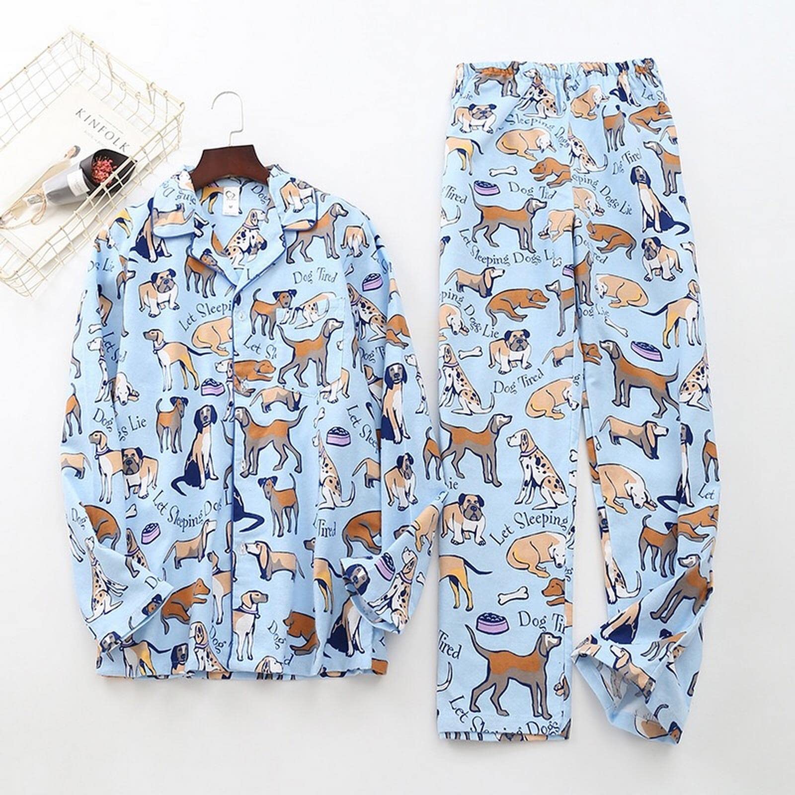 Pigiama Donna Carino White Bear White Spazzoted Women Set Pigiama Set Autumn Inverno Animal Sonno Abbigliamento da Donna Pijamas