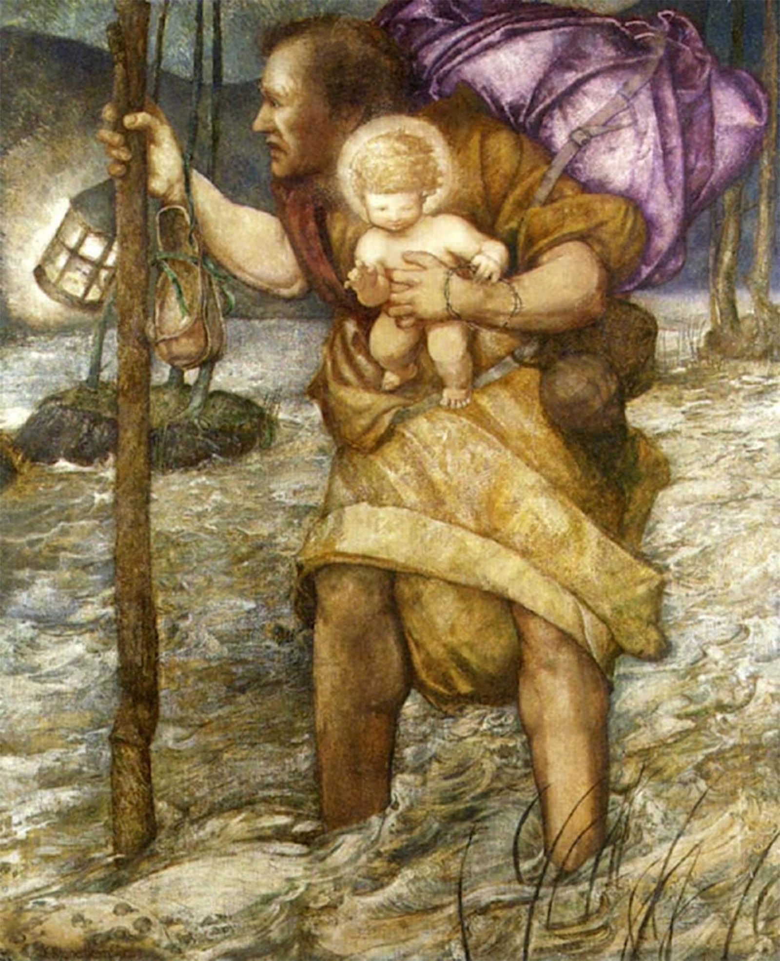 Affiche Decorative Saint Christophe Frampton pour Rompre la Monotonie des Murs - 5
