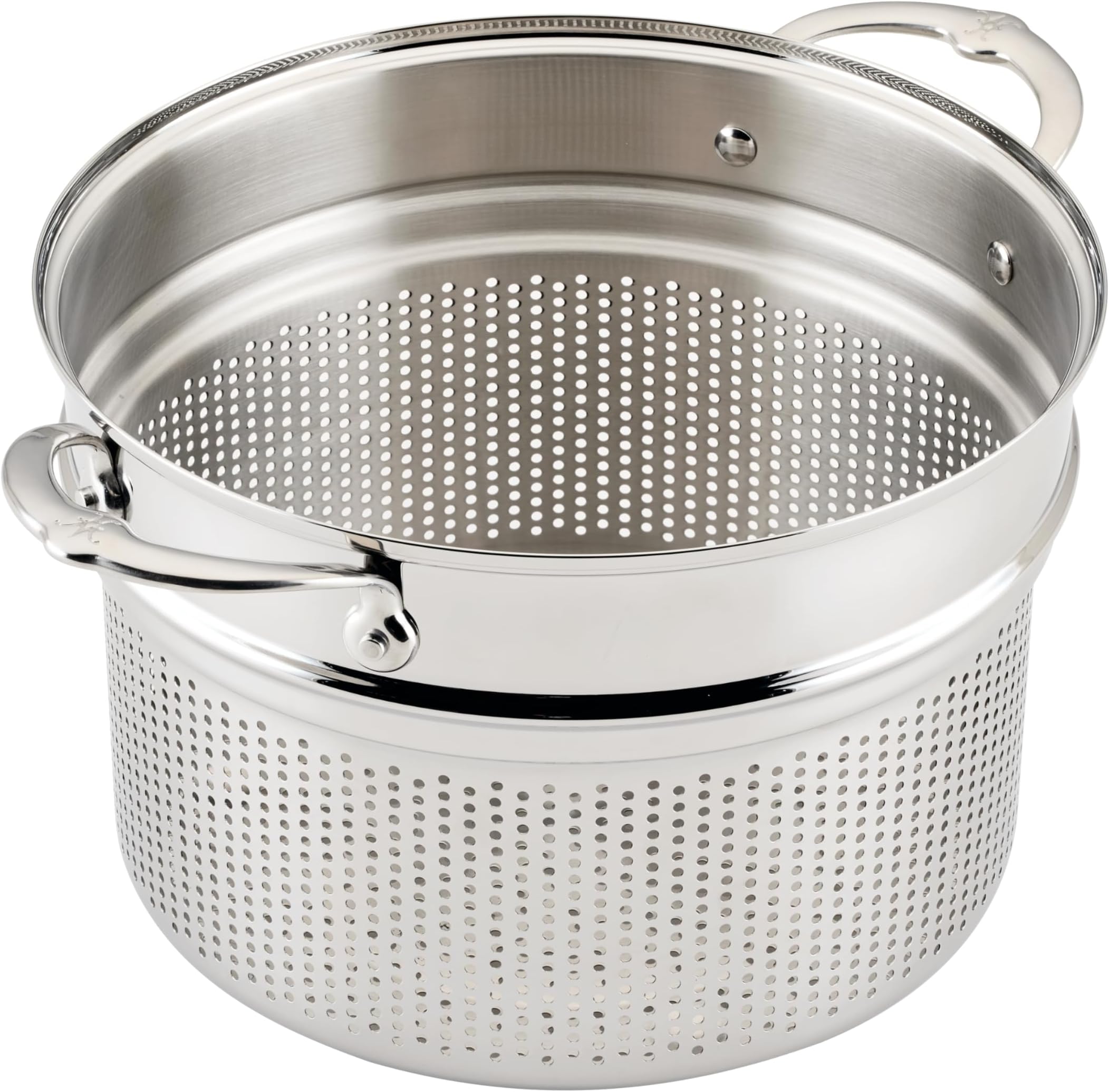 Provision Cookware, Pasta Insert, Silver