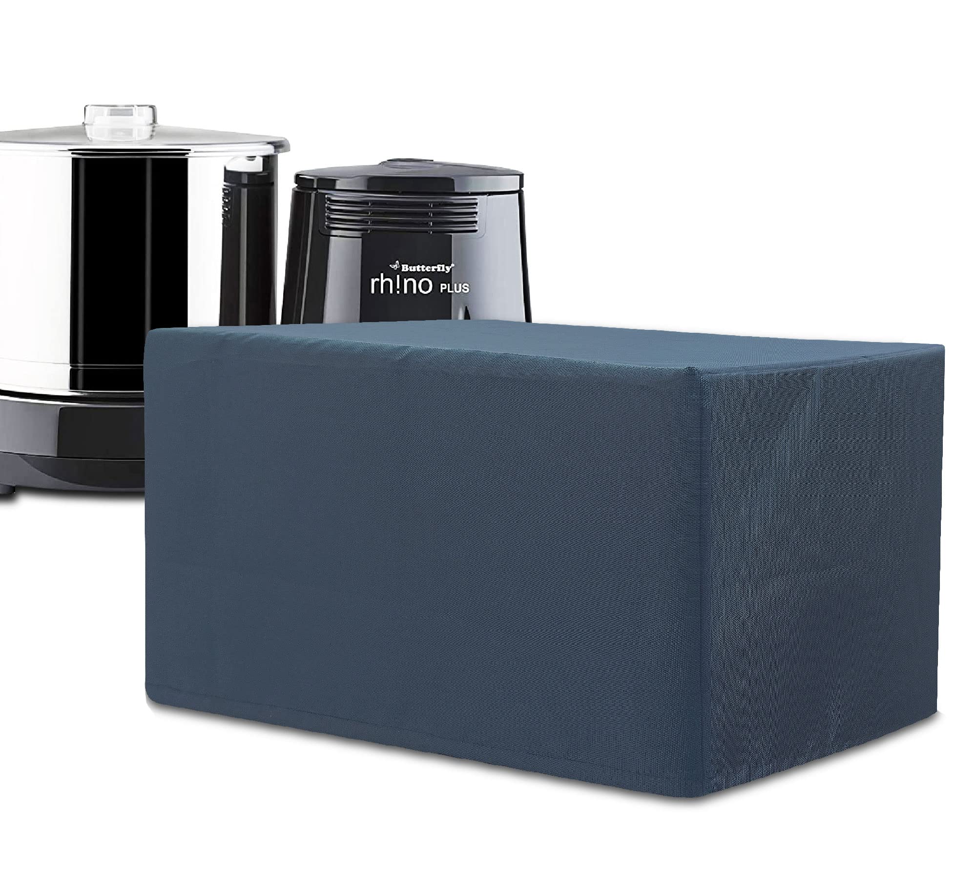 CRASOME Dust Proof Washable Wet Grinder Cover for 2L Table Top Lakshmi | Prestige PWG 07 | Vidiem Vision CSM-BJ (Blue)