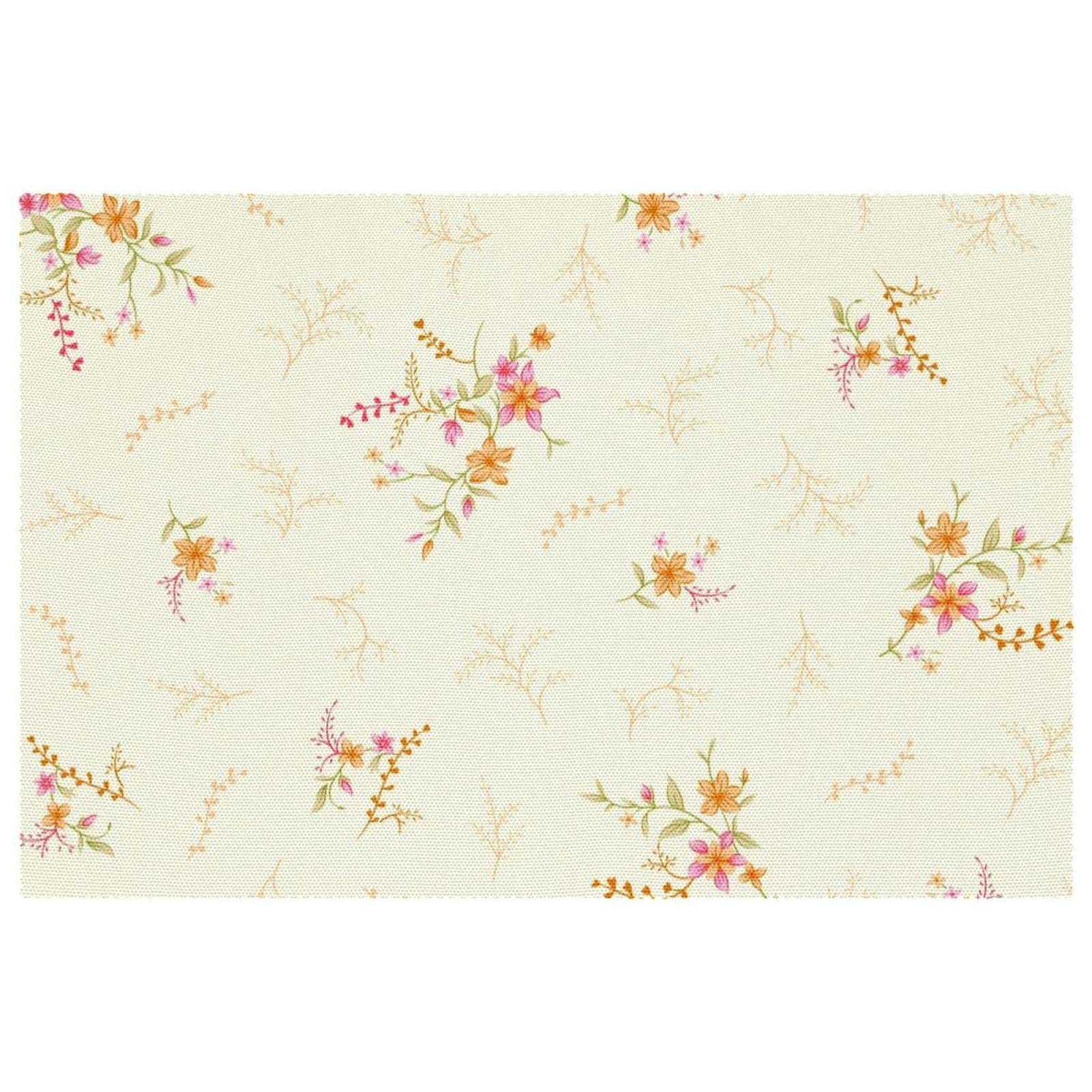 Sets de table motif floral résistants à la chaleur lot de 6 pièces