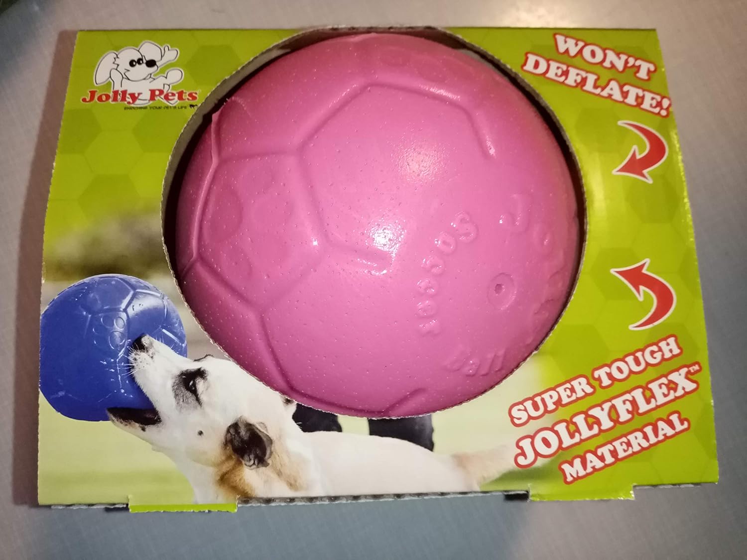 Jolly Soccer Ball Roze L (20 cm)