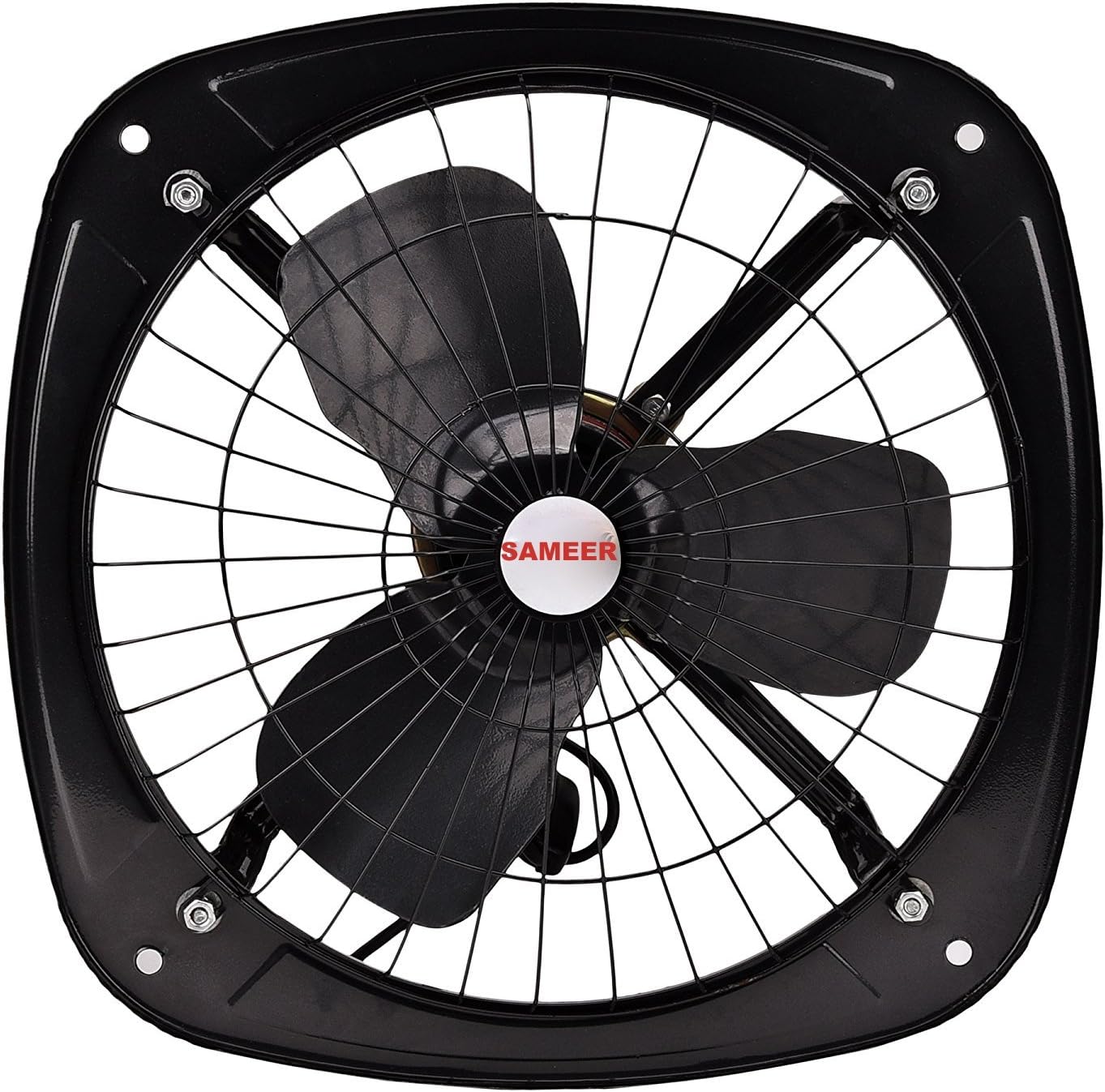 Sameer 300mm High Speed Ventilation Exhaust Fan (Black)