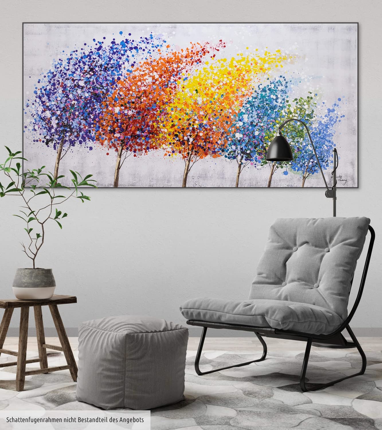 KunstLoft Acrylgemälde 'Wind of Change' 140x70cm