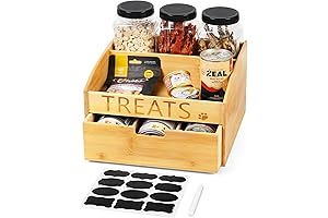 Dog Treat Organizer | Pet Treat Storage Organizer for Dog & Cat