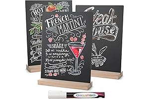 8 x 12 Inch ONUPGO Party Chalkboard Sign