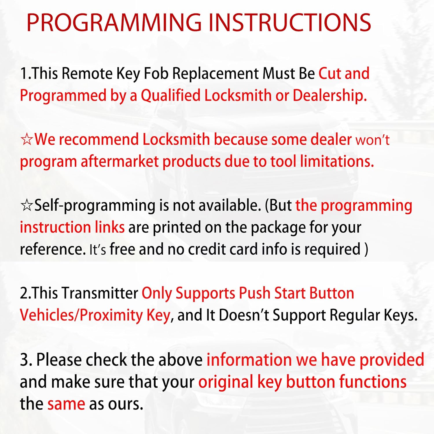 MechanMagic Smart Key Fob Replacement Fits for Toyota Camry 2018 2019 2020 2021 2022 2023 2024 Keyless Entry Remote Control FCC ID: HYQ14FBC Board: 231451-0351 PN:8990H-0E020 89904-06220 315MHz
