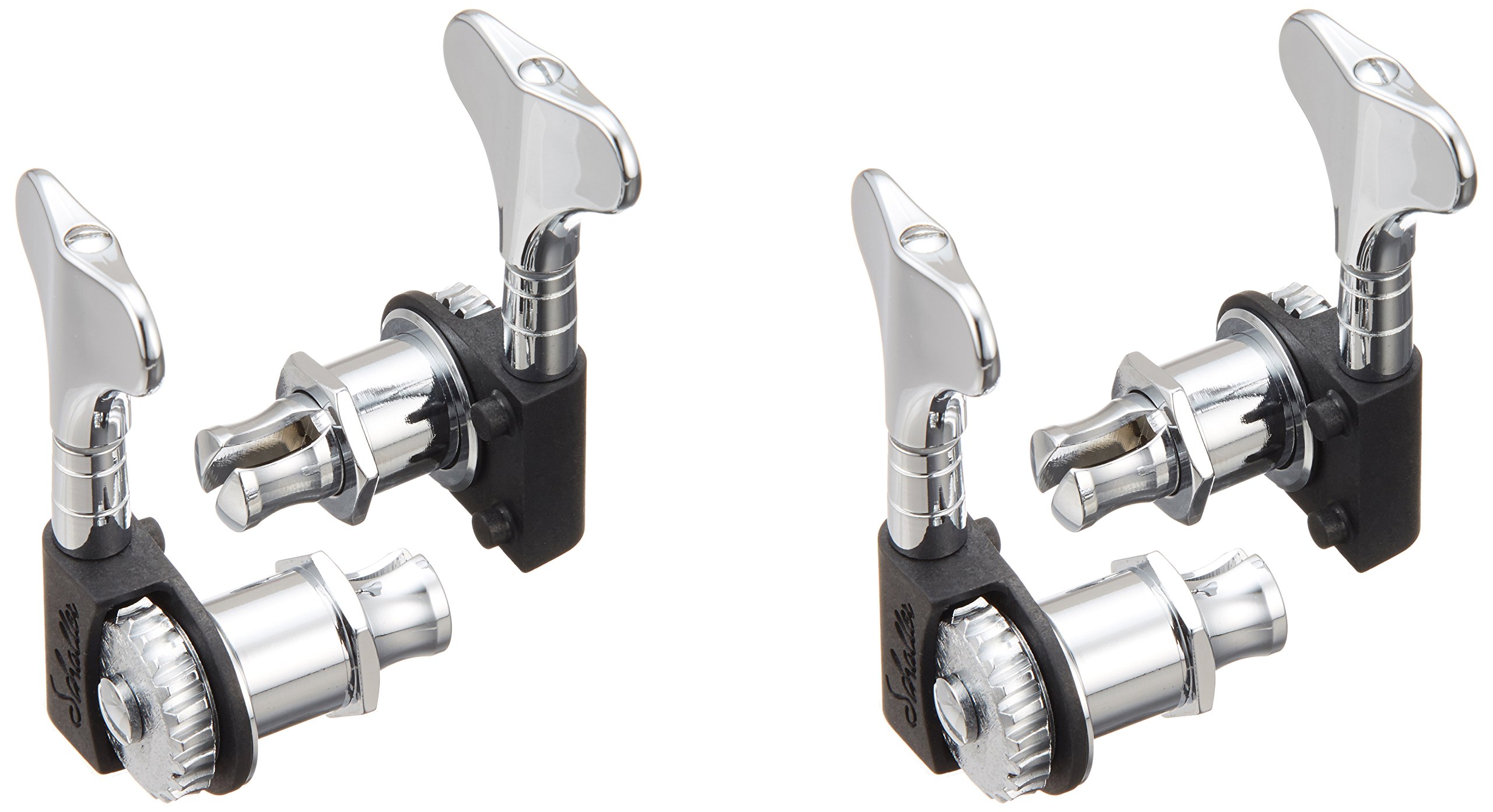 Schaller »BM (Light)« Juego de 4 clavijas para bajo eléctricos - 4L - Chrome