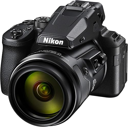 Miniatura 2 de Nikon COOLPIX P950 - Cámara digital compacta con zoom óptico de 83x, paquete de súper lente de teleobjetivo que incluye funda para dispositivos Deco