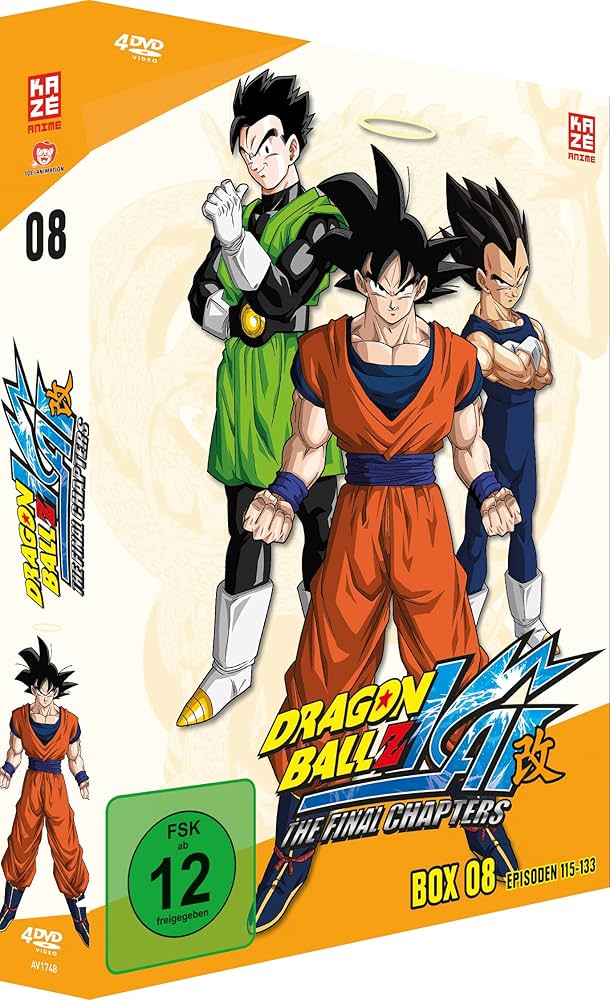 Dragonball Z Kai - DVD Box 8 (4 DVDs) - Episoden 117-133