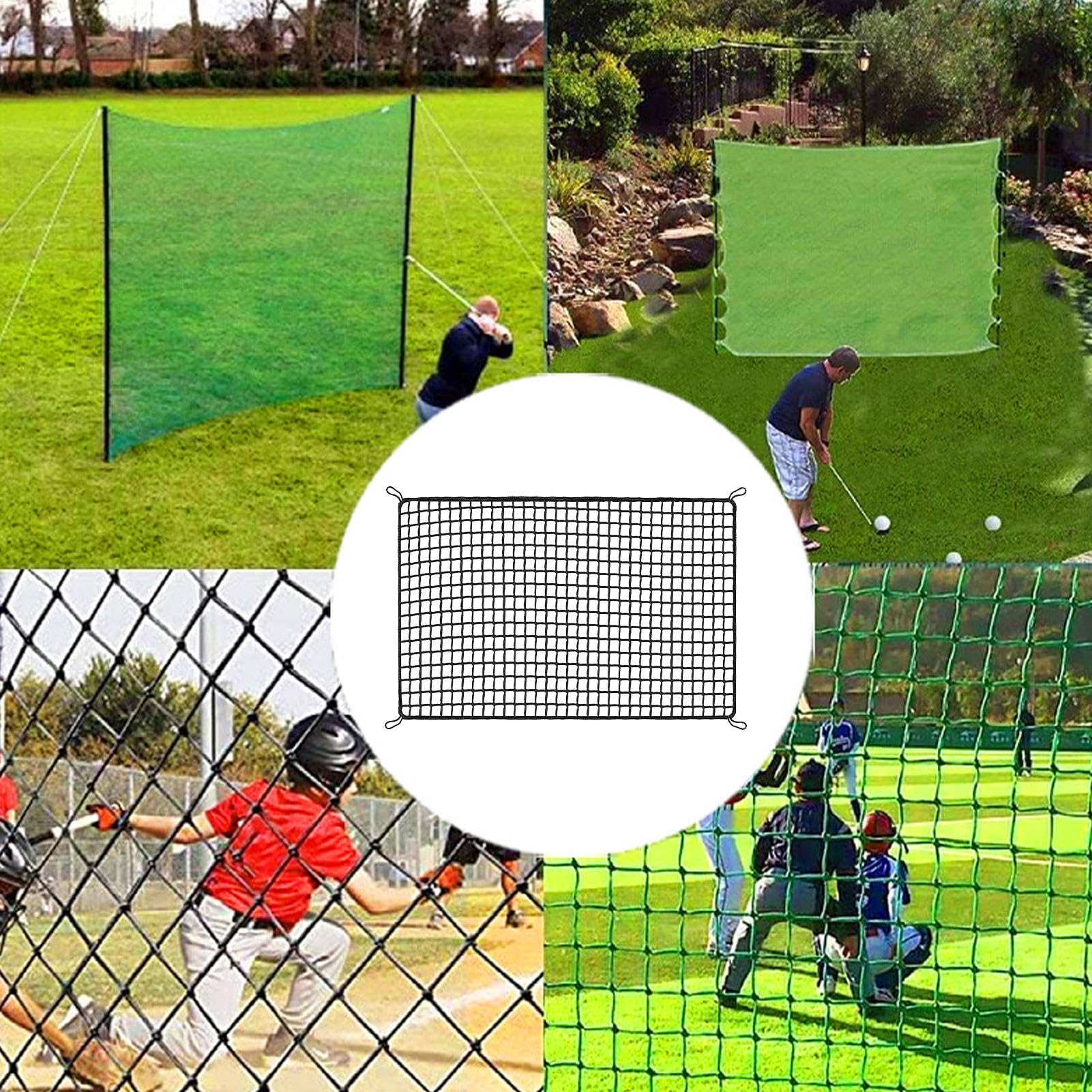 Golf Übungsnetz, 2x2m/2x /3X Golfnetz mit Zieltuch, tragbares Golfnetz Outdoor -Indoor -Sportbarriere -Netz für Golf, Hockey, Baseball