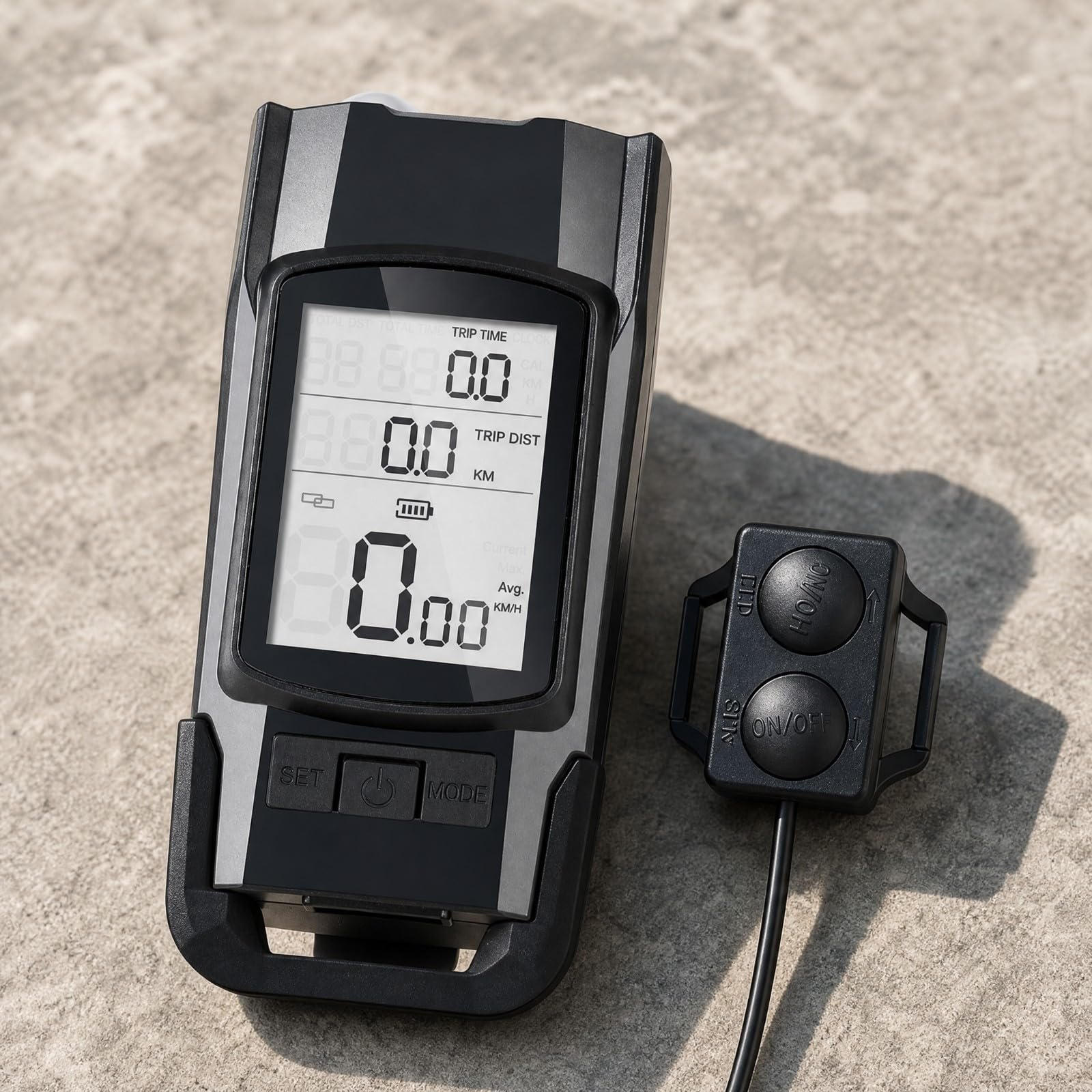 Compteur Vélo Intégré Éage Multifonction Ciclocomputer Rechargeable pr Cyclistes