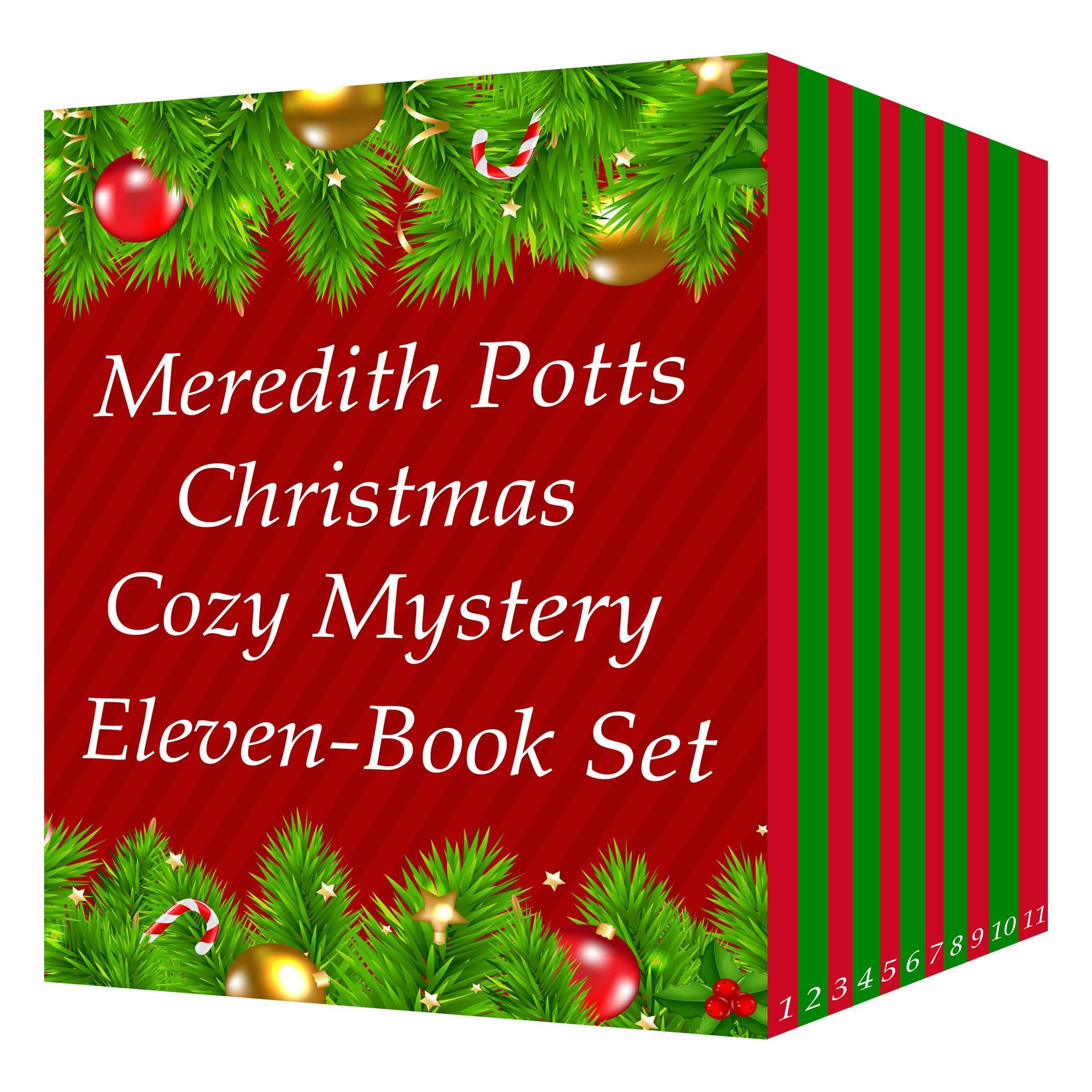 Meredith Potts Eleven-Book Christmas Cozy Mystery Set