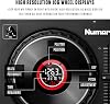 Numark Mixtrack Platinum FX Serato DJ Controller with Jog Wheel Displays, 4 Decks, Mixer, Effects Paddles and Audio Interface