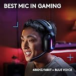 Casque de jeu sans fil Logitech G522 Lightspeed, micro à bande complète, audio avancé, tri-connexion (Lightspeed, Bluetooth, USB A à C), LIGHTSYNC RGB, pour PC et Nintendo Switch/Switch 2 – Noir