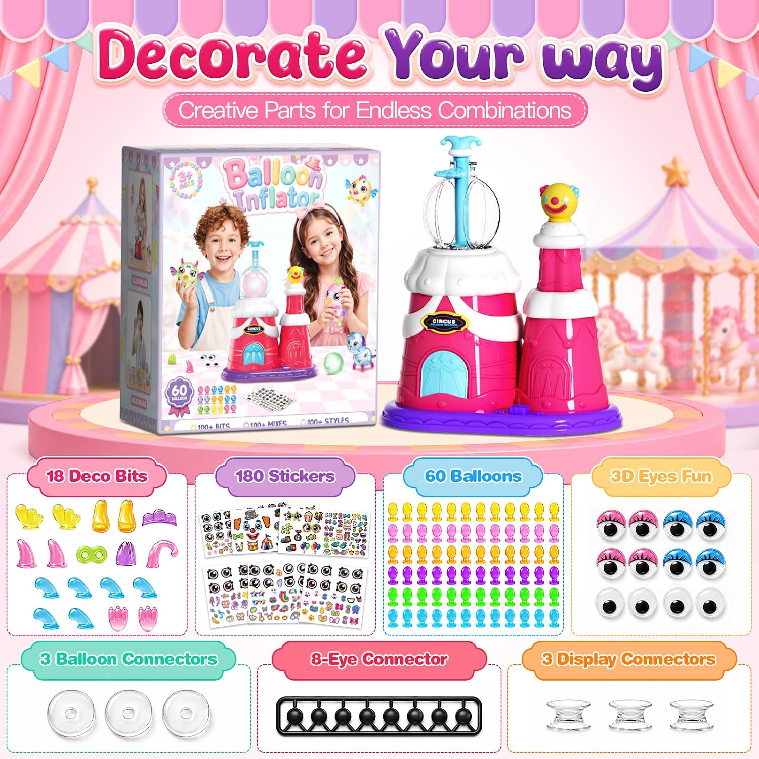 Motivekit Circus Balloon Animal Kit Balloon