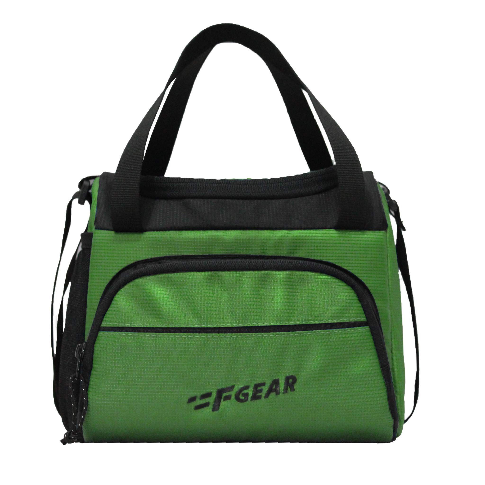 F Gear Yolo Lunch Bag|Padded Insulated Hot Cold Travel Tiffin Bag|Food Storage Bag for Work|Students|Office|Picnic|College & School|Lunch Bag for Girls Boys Men Women Adult(F Green)