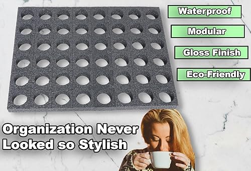 Miniatura 2 de Case Club La espuma se adapta a K-Pods en el organizador de cajones. Se adapta a cápsulas de café Keurig, se adapta a la mayoría de