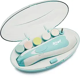 Kit Lixa de Unha Elétrico Zoop Toys Azul