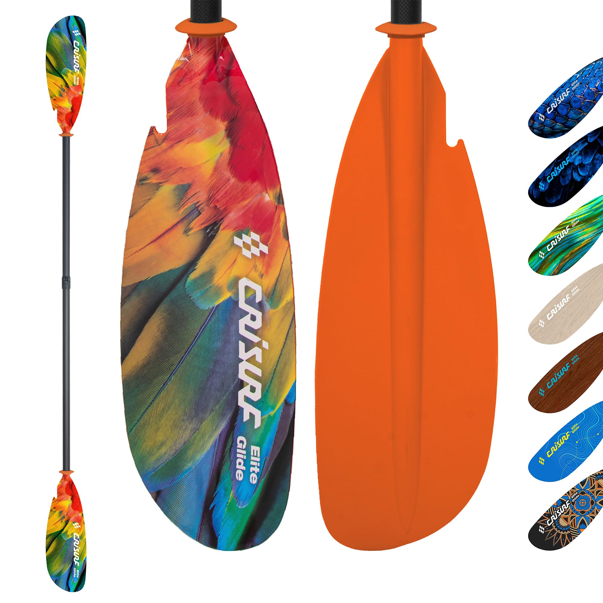 Performance Adjustable Kayak Paddle – Lightweight Carbon Fiber Shaft, Floating Design, Tool-Free Length &amp; Blade Angle Adjustment, Drip Rings for Kayak &amp; SUP