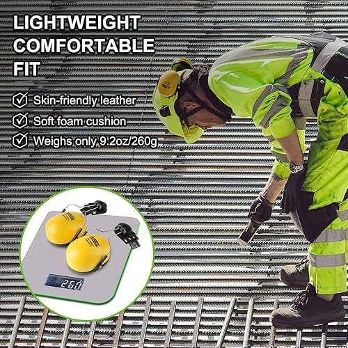 Miniatura 5 de GREEN DEVIL - Orejeras de protección auditiva con cancelación de ruido NRR 28dB Protección auditiva para tiro, campo de tiro, construcción, adulto