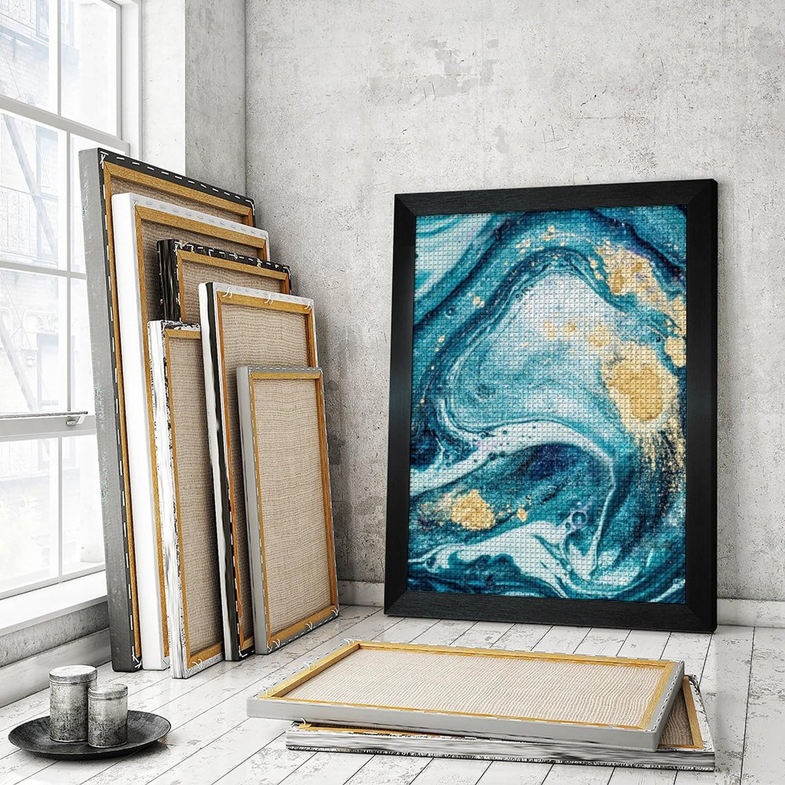 Amazon.co.jp: ダイヤモンドアート 和風 和柄 波 キット